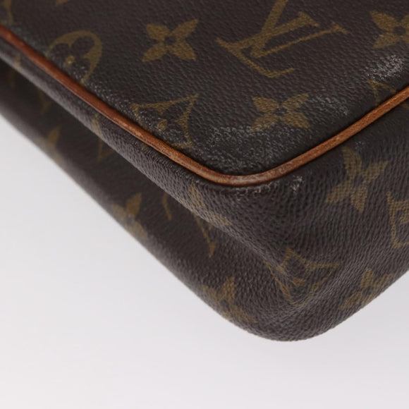 LOUIS VUITTON Monogram Compiegne 23 Clutch Bag M51847 LV Auth bs31995