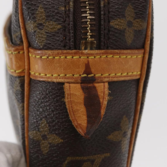 LOUIS VUITTON Monogram Compiegne 23 Clutch Bag M51847 LV Auth bs31995