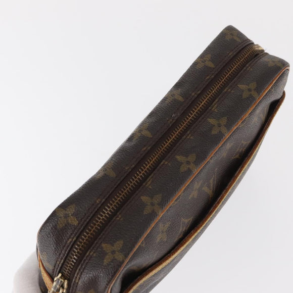 LOUIS VUITTON Monogram Compiegne 23 Clutch Bag M51847 LV Auth bs31995