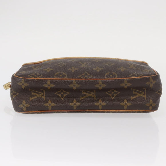 LOUIS VUITTON Monogram Compiegne 23 Clutch Bag M51847 LV Auth bs31995