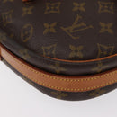 LOUIS VUITTON Monogram Jeune Fille GM Shoulder Bag M51225 LV Auth bs31996-15