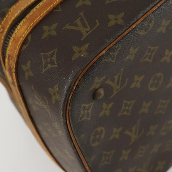 LOUIS VUITTON Monogram Sac Sports Boston Bag M41444 LV Auth bs31998