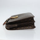 LOUIS VUITTON Monogram Serviette Fermoir Business Bag M53305 LV Auth bs32001-4