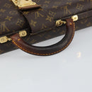 LOUIS VUITTON Monogram Serviette Fermoir Business Bag M53305 LV Auth bs32001-7