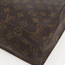 LOUIS VUITTON Monogram Sac Plat Hand Bag M51140 LV Auth bs32005-15