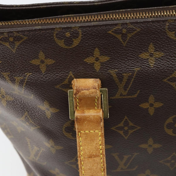 LOUIS VUITTON Monogram Cabas Piano Tote Bag M51148 LV Auth bs32007