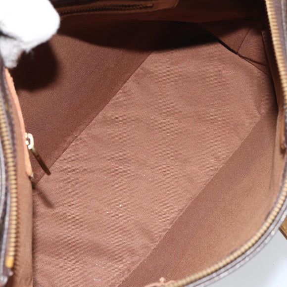 LOUIS VUITTON Monogram Cabas Piano Tote Bag M51148 LV Auth bs32007