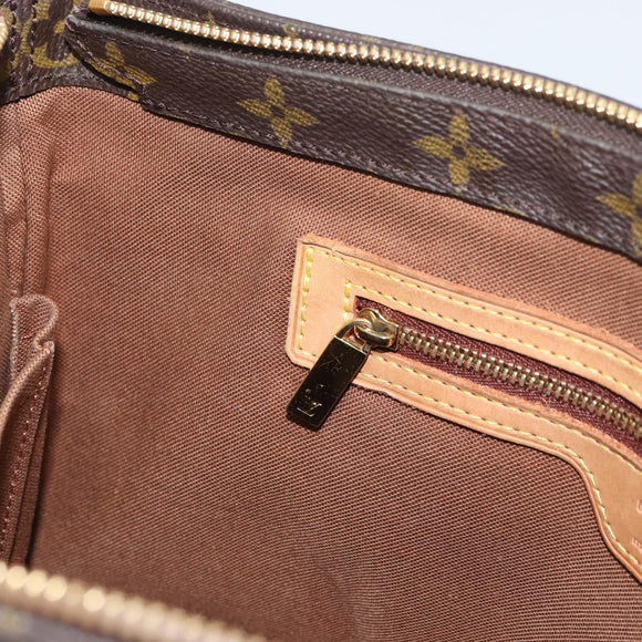 LOUIS VUITTON Monogram Cabas Piano Tote Bag M51148 LV Auth bs32007