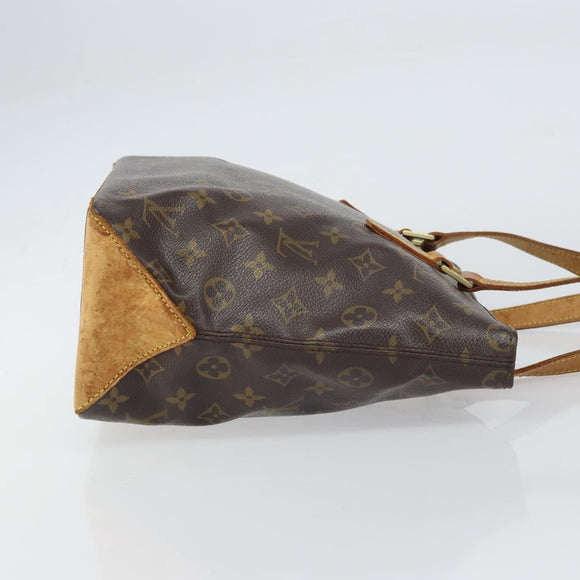 LOUIS VUITTON Monogram Cabas Piano Tote Bag M51148 LV Auth bs32007
