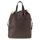LOUIS VUITTON Monogram Macassar Fragment Cabas Light Bag M43416 LV Auth bs32011-2