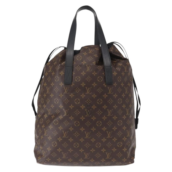 LOUIS VUITTON Monogram Macassar Fragment Cabas Light Bag M43416 LV Auth bs32011