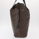 LOUIS VUITTON Monogram Macassar Fragment Cabas Light Bag M43416 LV Auth bs32011-4