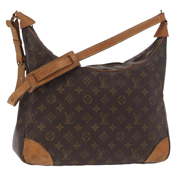 LOUIS VUITTON Monogram Boulogne 35 Schoudertas M51260 LV Auth bs32012