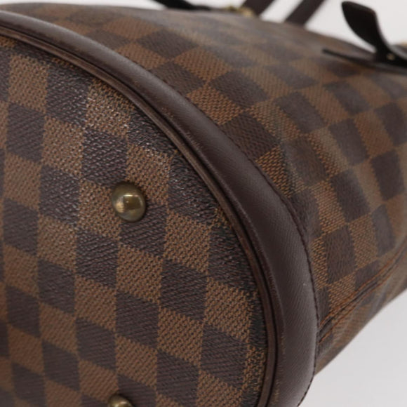 LOUIS VUITTON Damier Ebene Marais Umhängetasche N42240 LV Auth bs32014