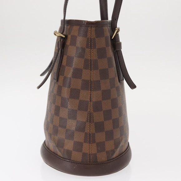 LOUIS VUITTON Damier Ebene Marais Umhängetasche N42240 LV Auth bs32014