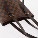 LOUIS VUITTON Damier Ebene Marais Umhängetasche N42240 LV Auth bs32014-7
