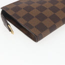 LOUIS VUITTON Damier Ebene Marais Pouch LV Auth bs32015-16