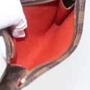 LOUIS VUITTON Damier Ebene Marais Pouch LV Auth bs32015-10