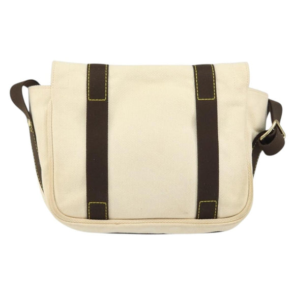 LOUIS VUITTON Antigua Buzzus PM Shoulder Bag Beige Brown M40042 LV Auth bs32016