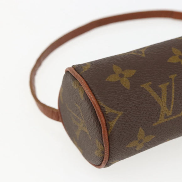 LOUIS VUITTON Monogram Papillon Pouch LV Auth bs32017
