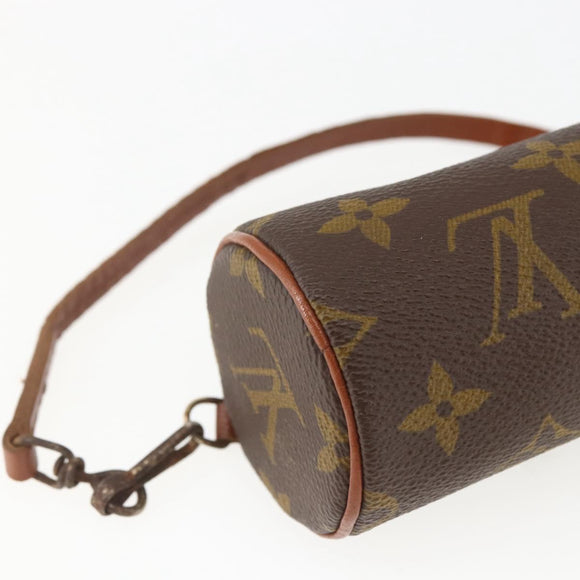 LOUIS VUITTON Monogram Papillon Pouch LV Auth bs32017