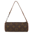 LOUIS VUITTON Monogram Papillon Pouch LV Auth bs32017-2