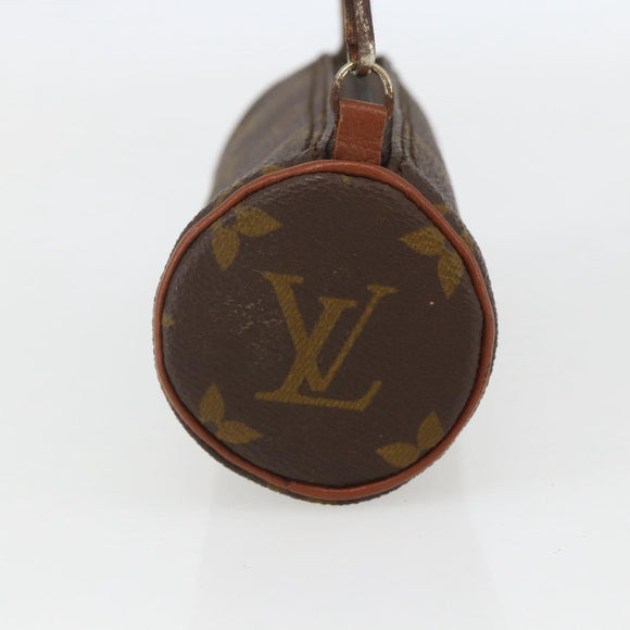 LOUIS VUITTON Monogram Papillon Täschchen LV Auth bs32017