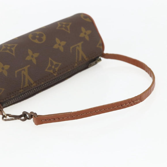 LOUIS VUITTON Monogram Papillon Pouch LV Auth bs32017