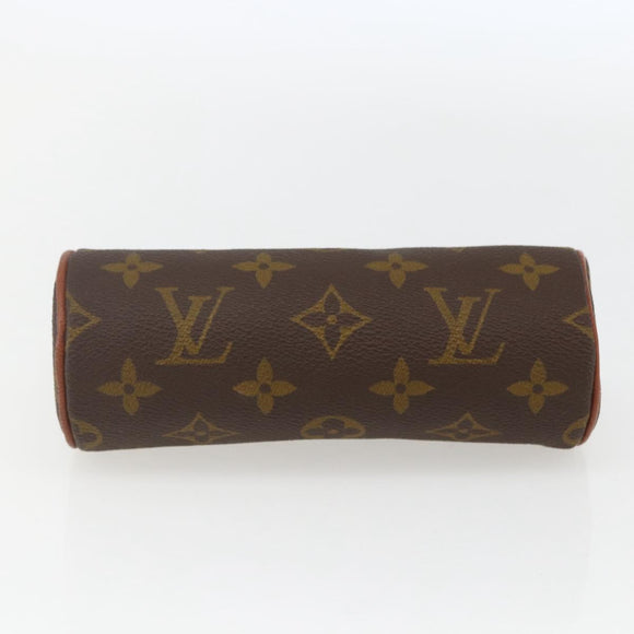 LOUIS VUITTON Monogram Papillon Pouch LV Auth bs32017