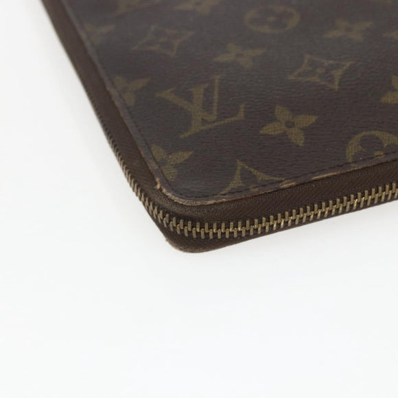 LOUIS VUITTON Monogram Organizer De Voyage Travel Case M60119 LV Auth bs32020