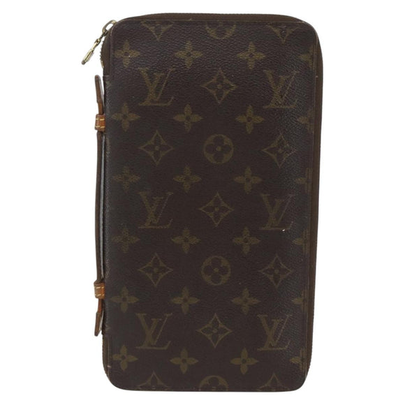 LOUIS VUITTON Monogram Organizer De Voyage Travel Case M60119 LV Auth bs32020