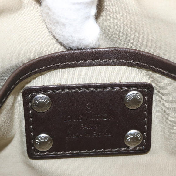 LOUIS VUITTON Mini Tale de Fe Pochette Accessory Pouch Khaki M92274 Auth bs32023
