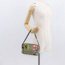LOUIS VUITTON Mini Tale de Fe Pochette Accessory Pouch Khaki M92274 Auth bs32023-22