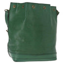 LOUIS VUITTON Epi Noe Shoulder Bag Green M44004 LV Auth bs32027-1