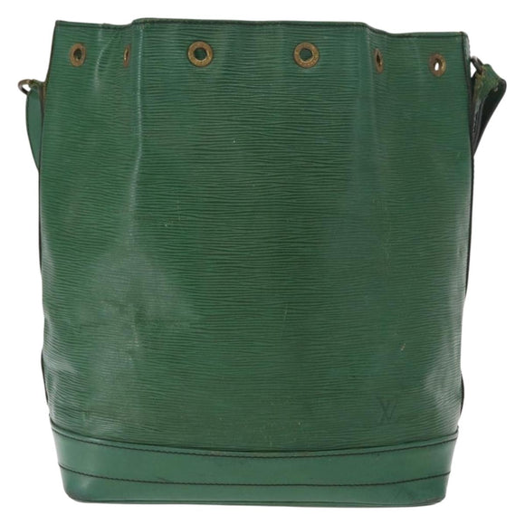 LOUIS VUITTON Epi Noe Shoulder Bag Green M44004 LV Auth bs32027