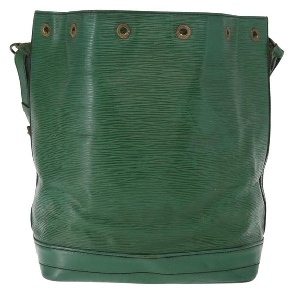 LOUIS VUITTON Epi Noe Shoulder Bag Green M44004 LV Auth bs32027