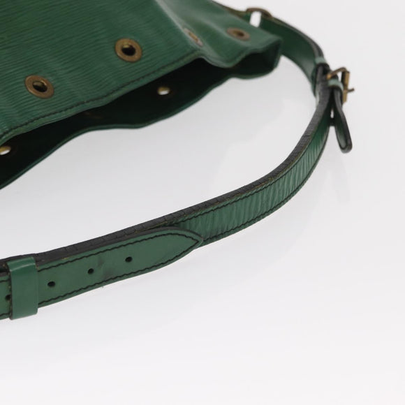 LOUIS VUITTON Epi Noe Shoulder Bag Green M44004 LV Auth bs32027