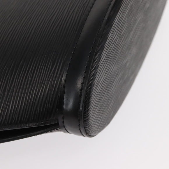LOUIS VUITTON Epi Saint Jacques Hand Bag Black M52272 LV Auth bs32028
