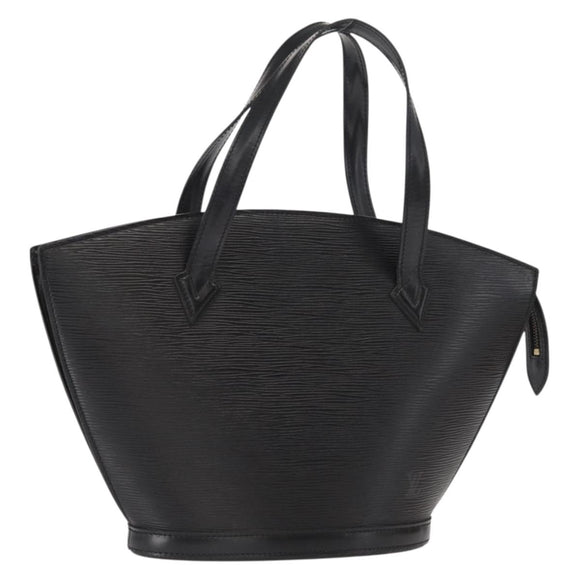 LOUIS VUITTON Epi Saint Jacques Hand Bag Black M52272 LV Auth bs32028