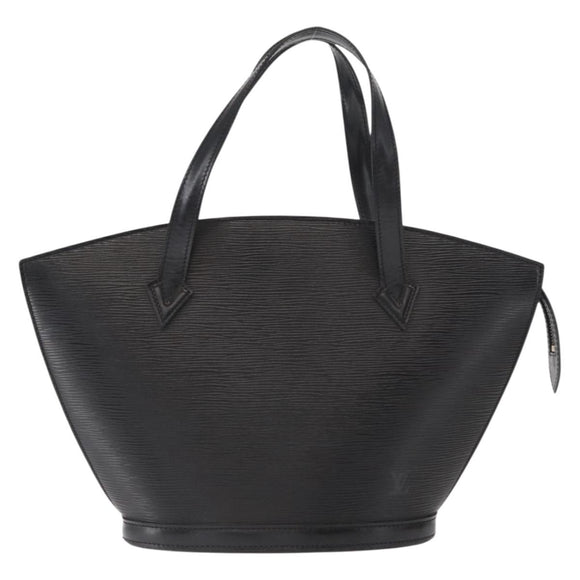 LOUIS VUITTON Epi Saint Jacques Hand Bag Black M52272 LV Auth bs32028