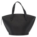 LOUIS VUITTON Epi Saint Jacques Hand Bag Black M52272 LV Auth bs32028-2