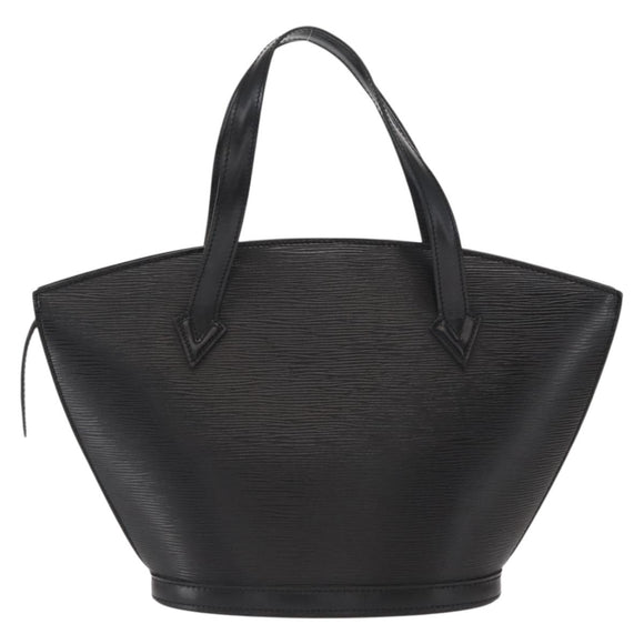 LOUIS VUITTON Epi Saint Jacques Hand Bag Black M52272 LV Auth bs32028