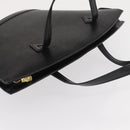 LOUIS VUITTON Epi Saint Jacques Hand Bag Black M52272 LV Auth bs32028-6