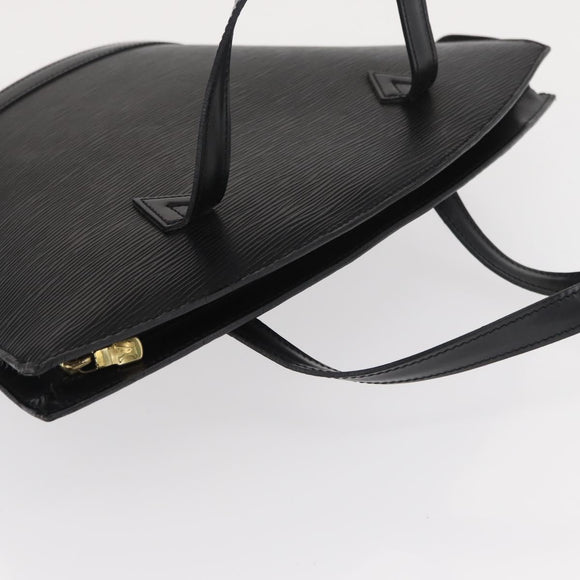 LOUIS VUITTON Epi Saint Jacques Hand Bag Black M52272 LV Auth bs32028