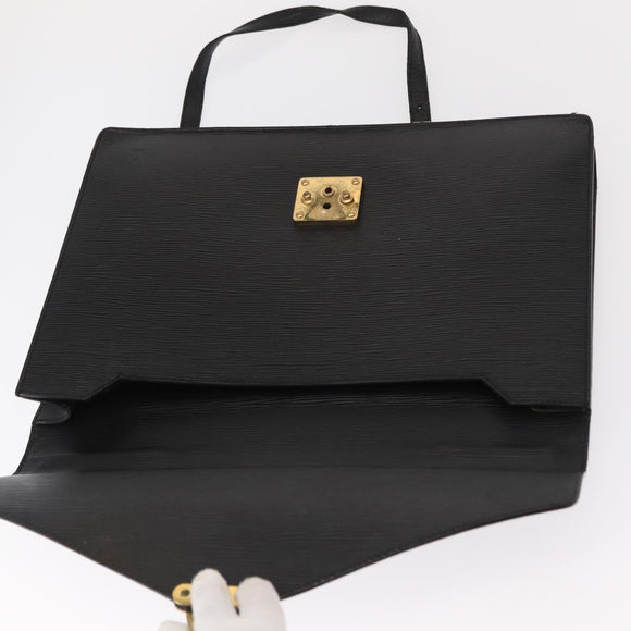 LOUIS VUITTON Epi Porte Documents Bandouliere Briefcase M54462 LV Auth bs32029