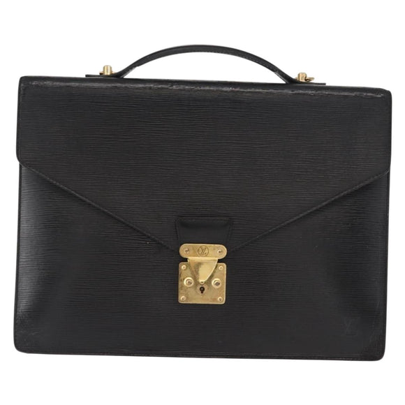 LOUIS VUITTON Epi Porte Documents Bandouliere Briefcase M54462 LV Auth bs32029