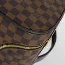 LOUIS VUITTON Damier Ebene Eall 60 Boston Bag N23203 LV Auth bs32032-15