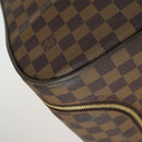 LOUIS VUITTON Damier Ebene Eall 60 Boston Bag N23203 LV Auth bs32032-18