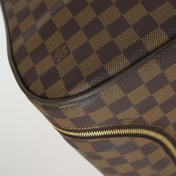 LOUIS VUITTON Damier Ebene Eall 60 Boston Bag N23203 LV Auth bs32032