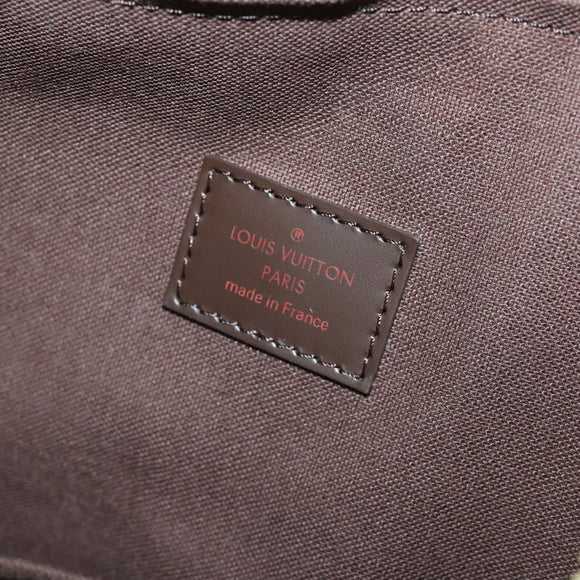 LOUIS VUITTON Damier Ebene Eall 60 Boston Bag N23203 LV Auth bs32032